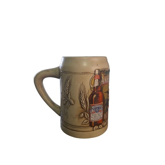 1991 Budweiser Bottled Beer Stein Ceramarte Brazil Anheuser-Busch Collectible - Picture 2 of 9